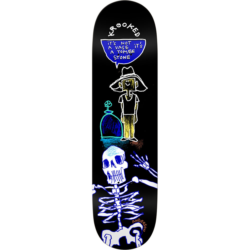 Krooked Mike Anderson Tombe Stone Deck 8.38"