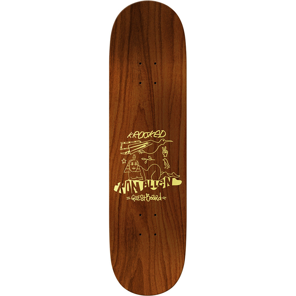 Krooked Ron Allen Guest Pro Skateboard Deck 8.25"