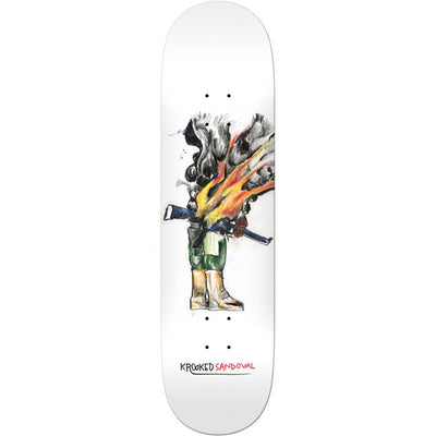 Krooked Ronnie Sandoval At Ease Deck 8.5"