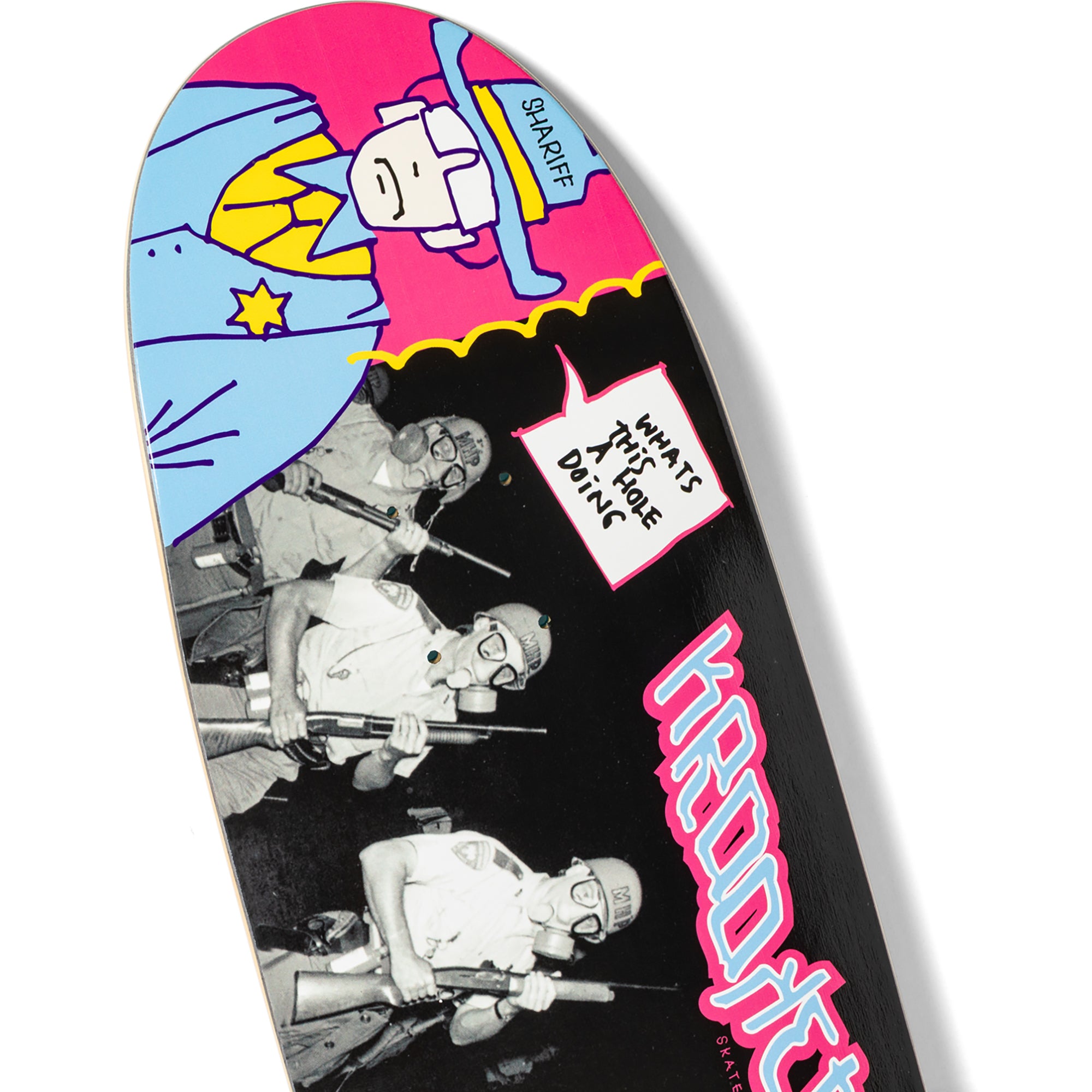 Krooked Team A-Hole Reissue Skateboard Deck 8.75"