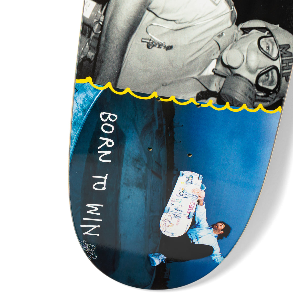 Krooked Team A-Hole Reissue Skateboard Deck 8.75"
