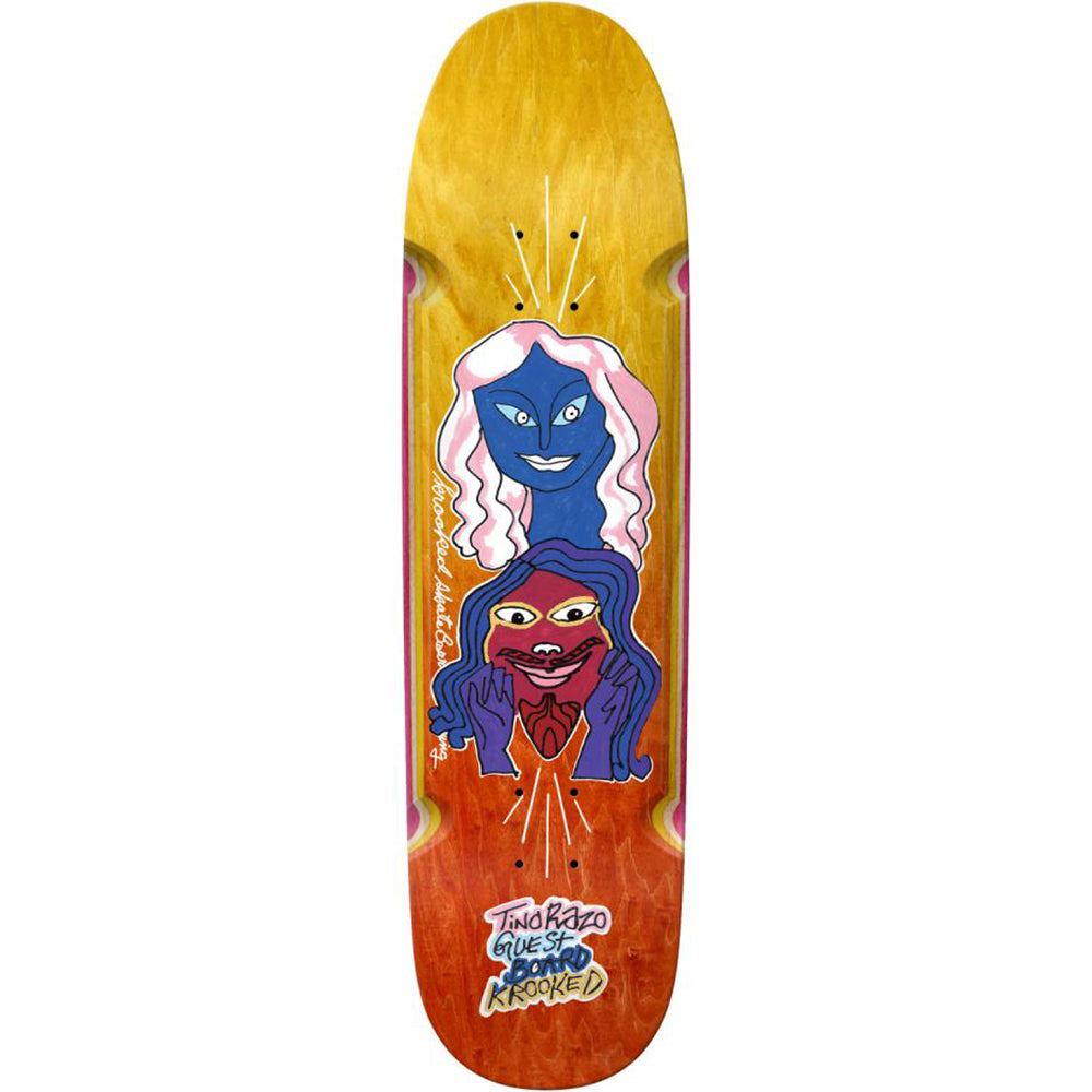 Krooked Tino Razo Guest Board Skateboard Deck 8.62"