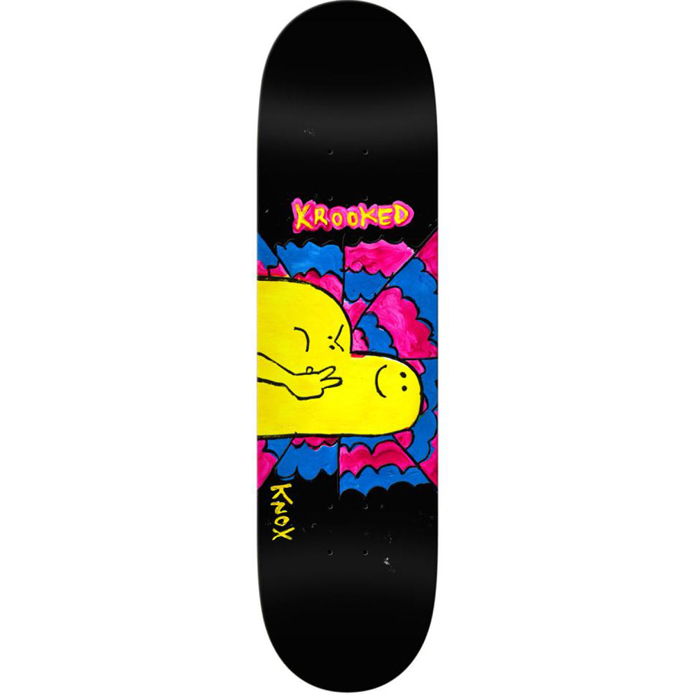 Krooked Tom Knox Greetings Skateboard Deck 8.12"