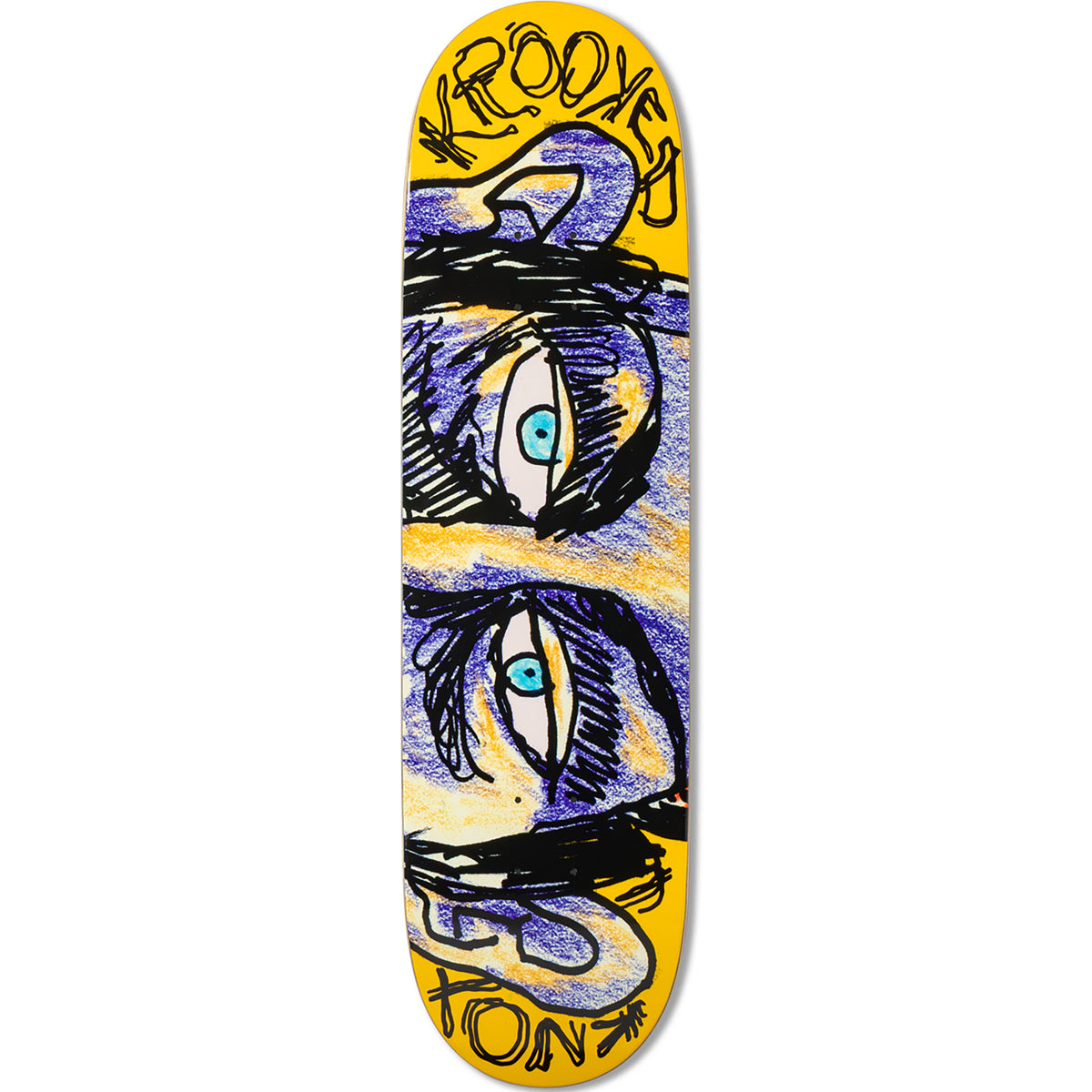 Krooked Tom Knox Watcher Skateboard Deck 8.5"