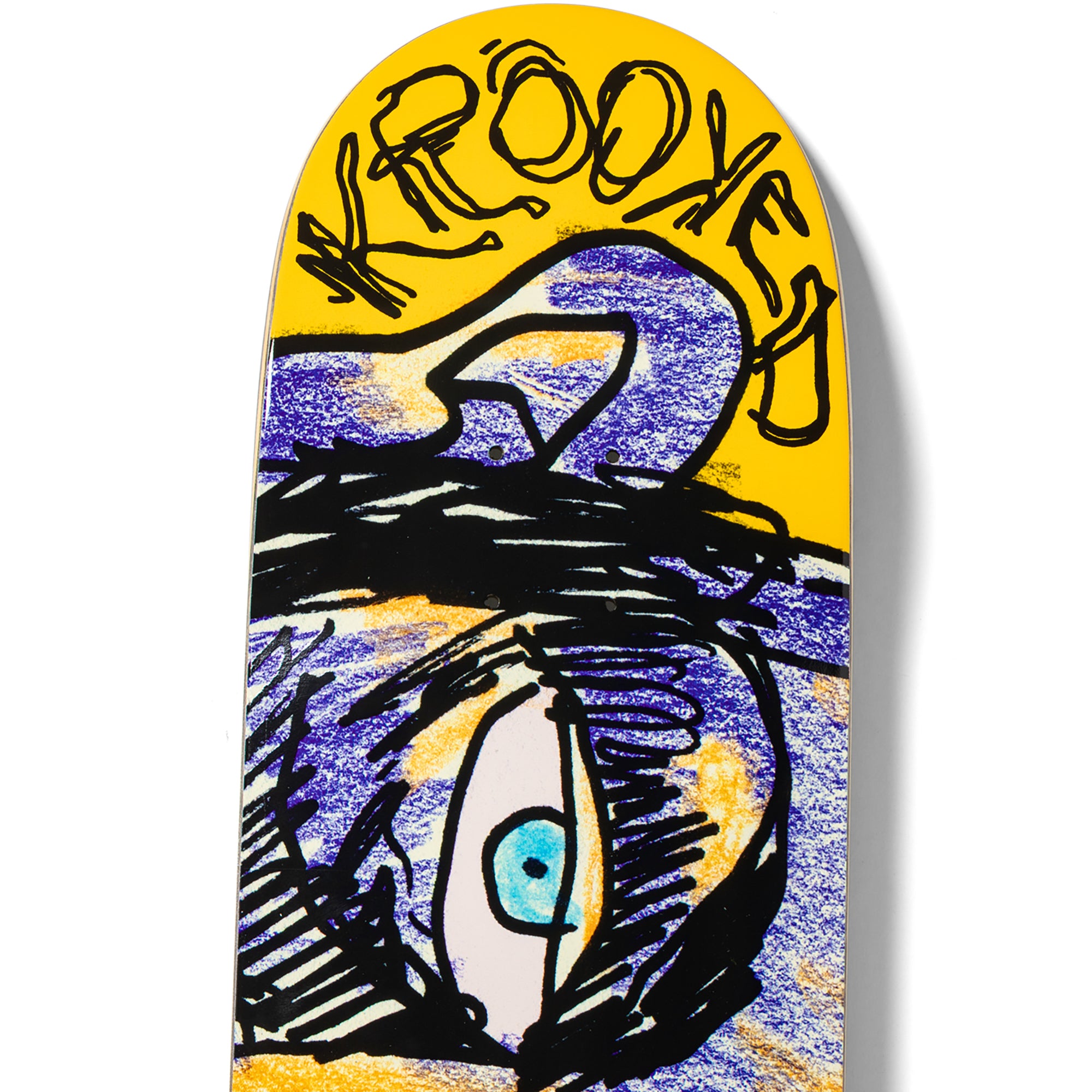 Krooked Tom Knox Watcher Skateboard Deck 8.5"