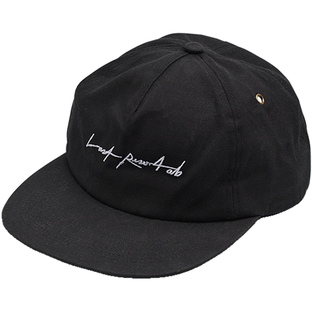 Last Resort AB Low Crown Waxed Cotton Cap Black