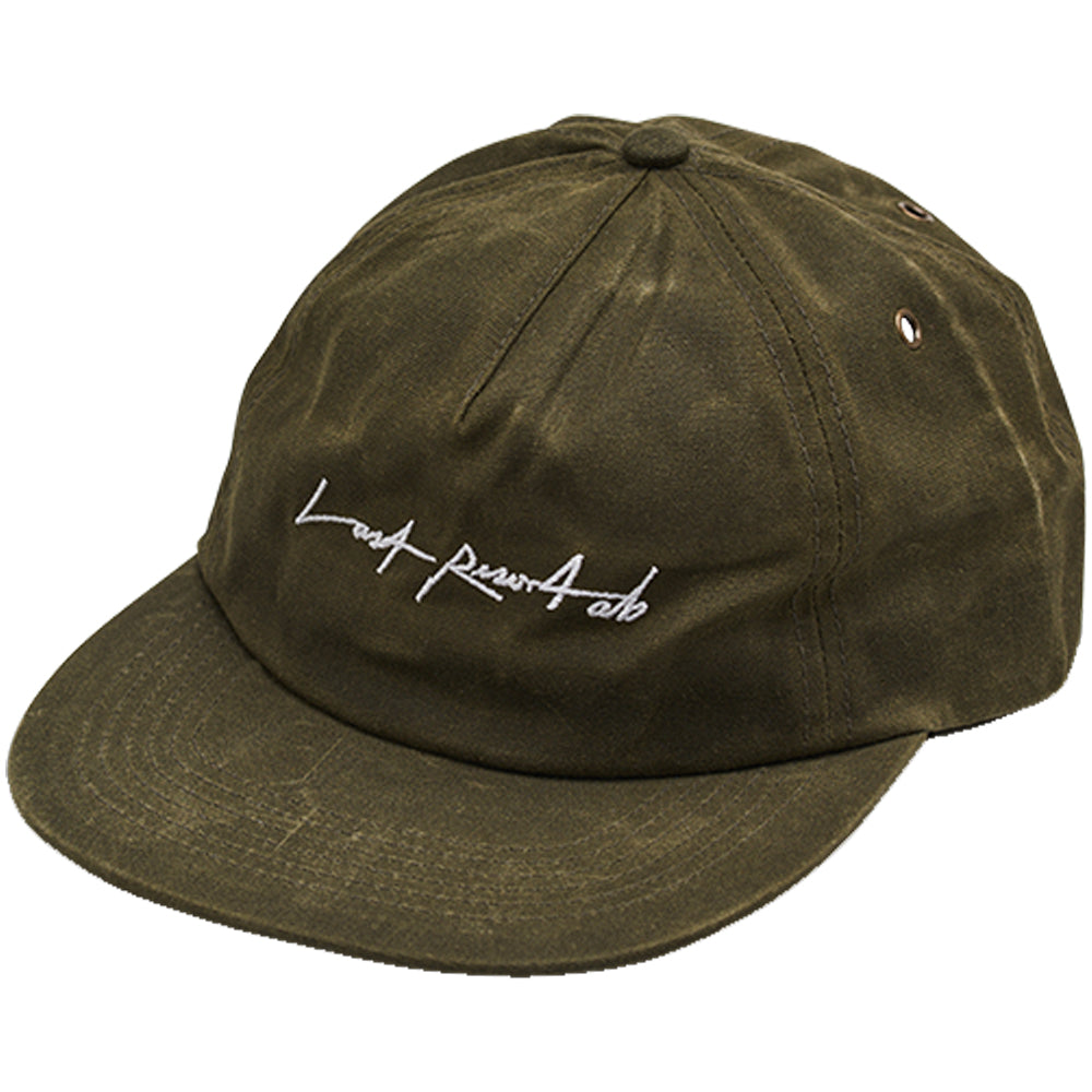 Last Resort AB Low Crown Waxed Cotton Cap Olive