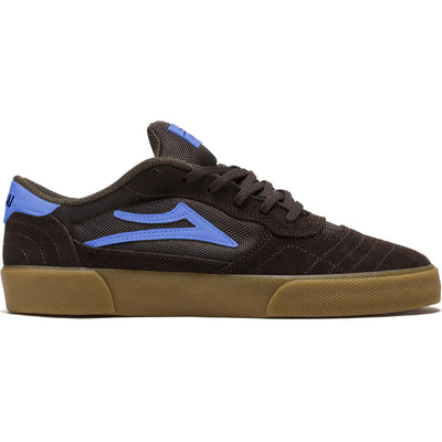 Lakai Cambridge Shoes Chocolate/Light Blue UV Suede
