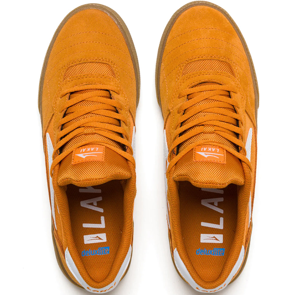 Lakai Cambridge Shoes Orange Suede