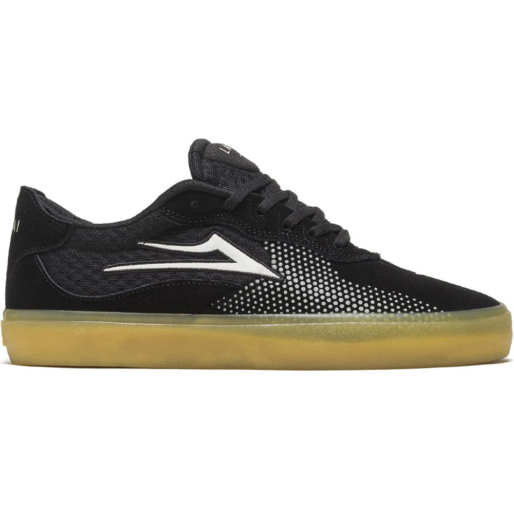 Lakai Essex Shoes Black/Glow Suede