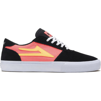 Lakai Manchester Shoes Black/Red UV Suede