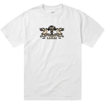 Lakai Terrace Birds T Shirt White