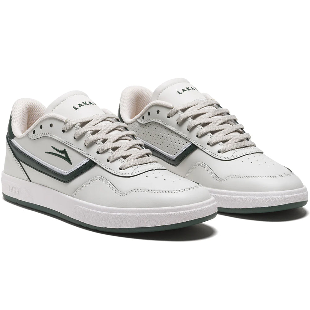 Lakai Terrace Shoes Cream/Pine Leather