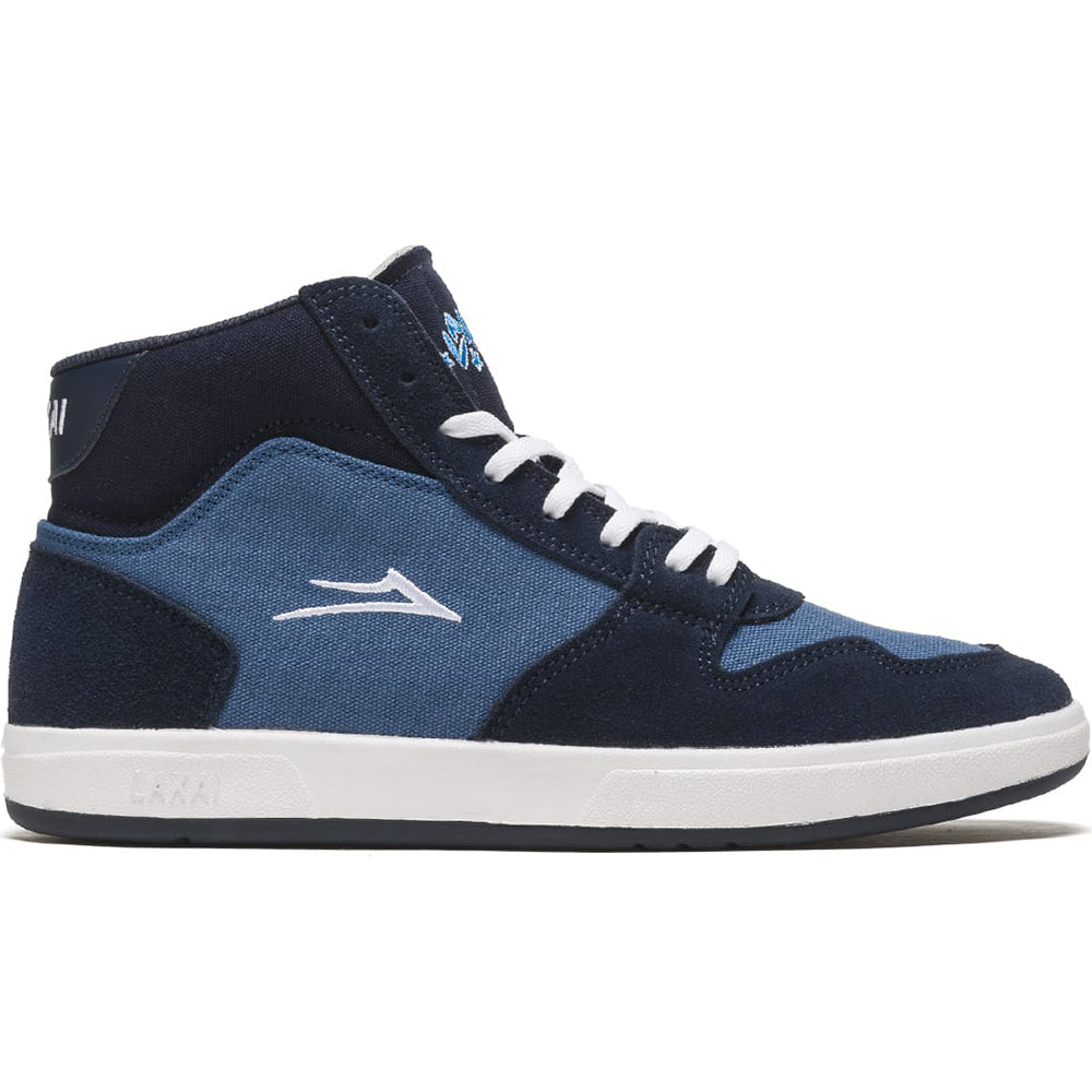 Lakai Villa Shoes Slate/Navy Suede