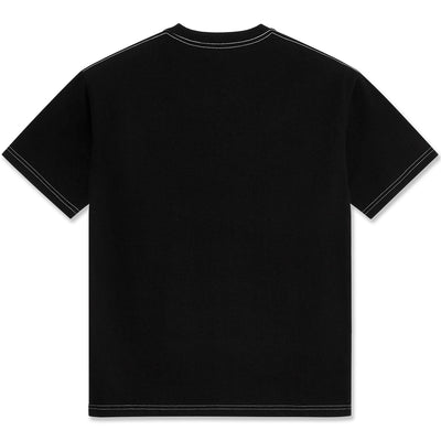 Last Resort AB Small Atlas Contrast Stitch Tee Black