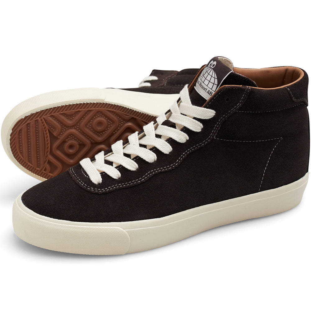 Last Resort AB VM001 HI Suede Shoes Coffee Bean/White