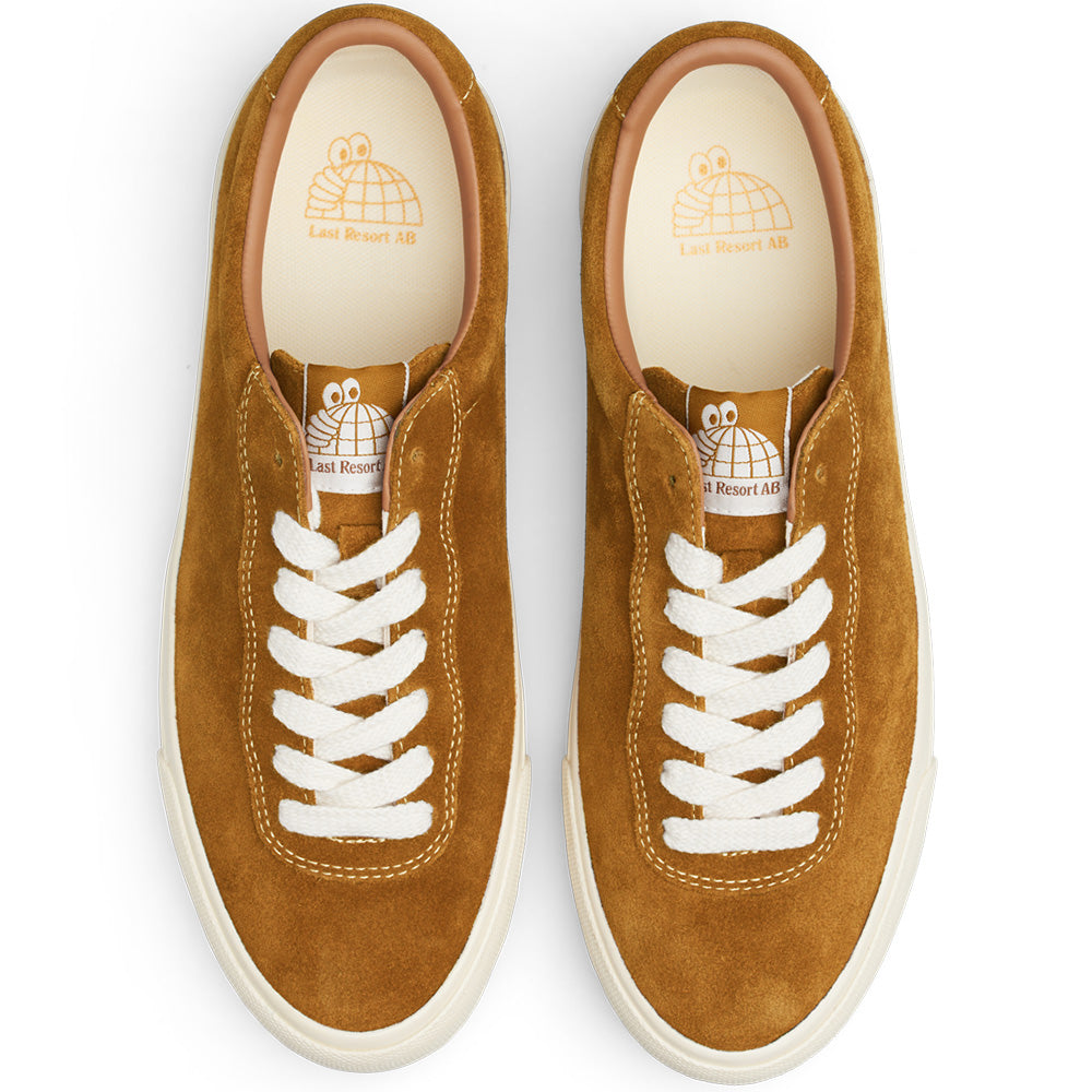 Last Resort AB VM001 LO Suede Shoes Golden Brown/White
