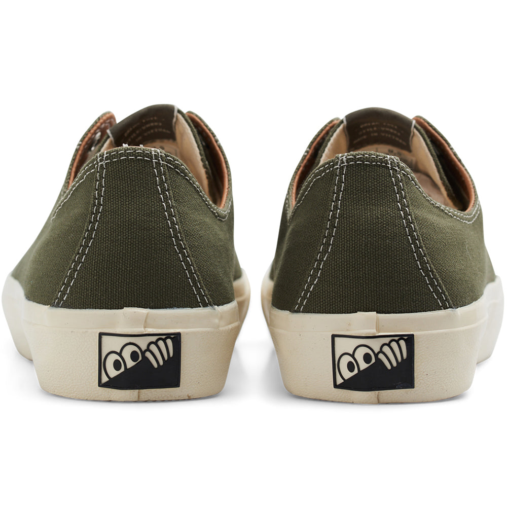 Last Resort AB VM003 LO Canvas Shoes Burnt Olive/White