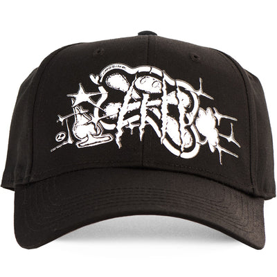 Limosine Bonesaw Hat Black