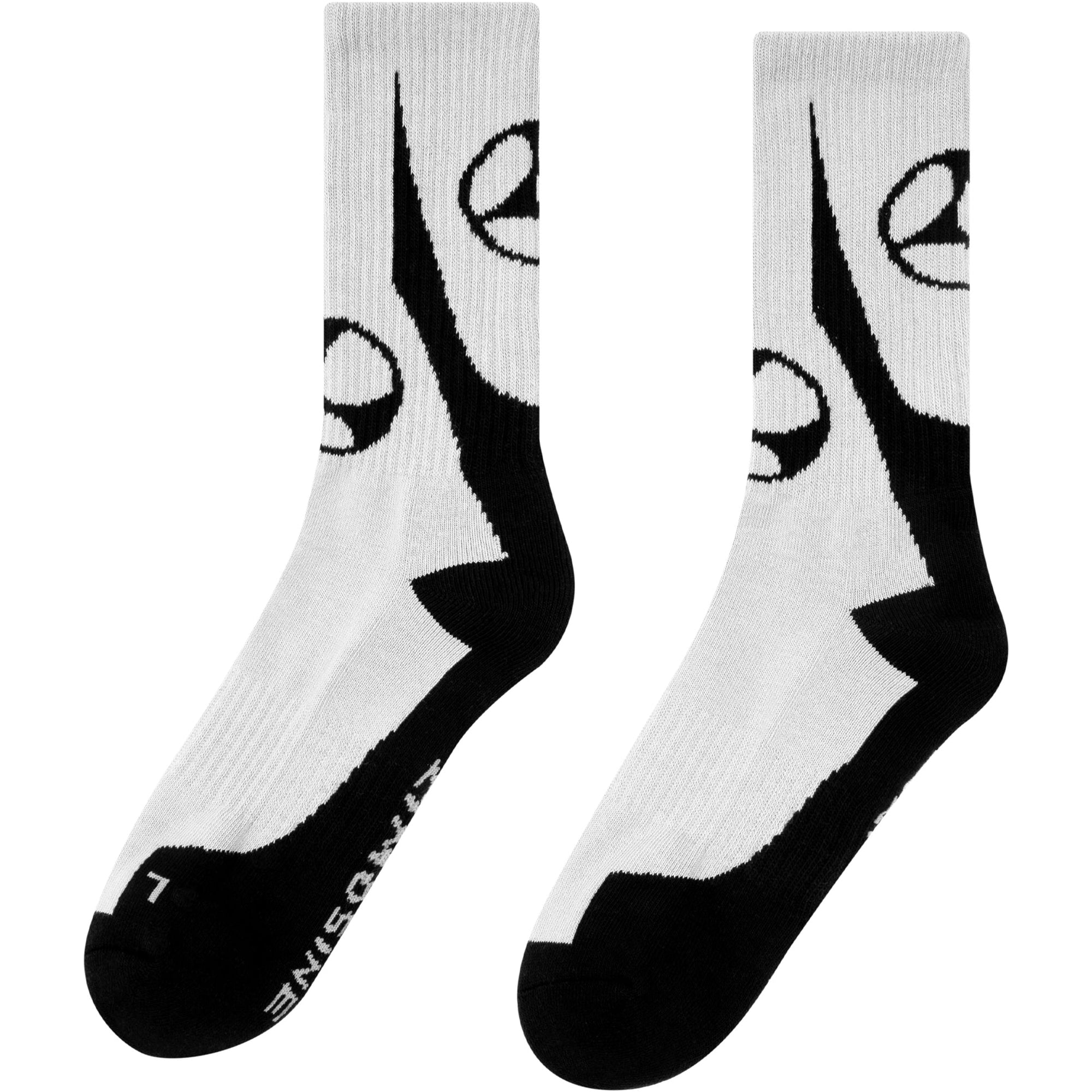 Limosine Leddy Socks Grey/Black