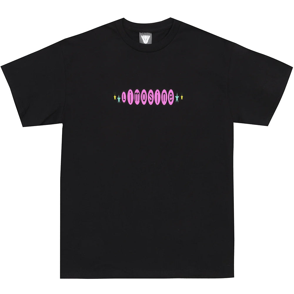 Limosine Pink Bubz Tee Black