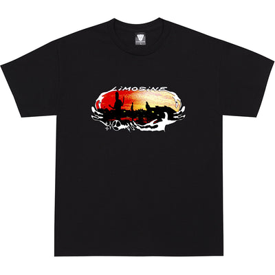Limosine Ring Wave Tee Black