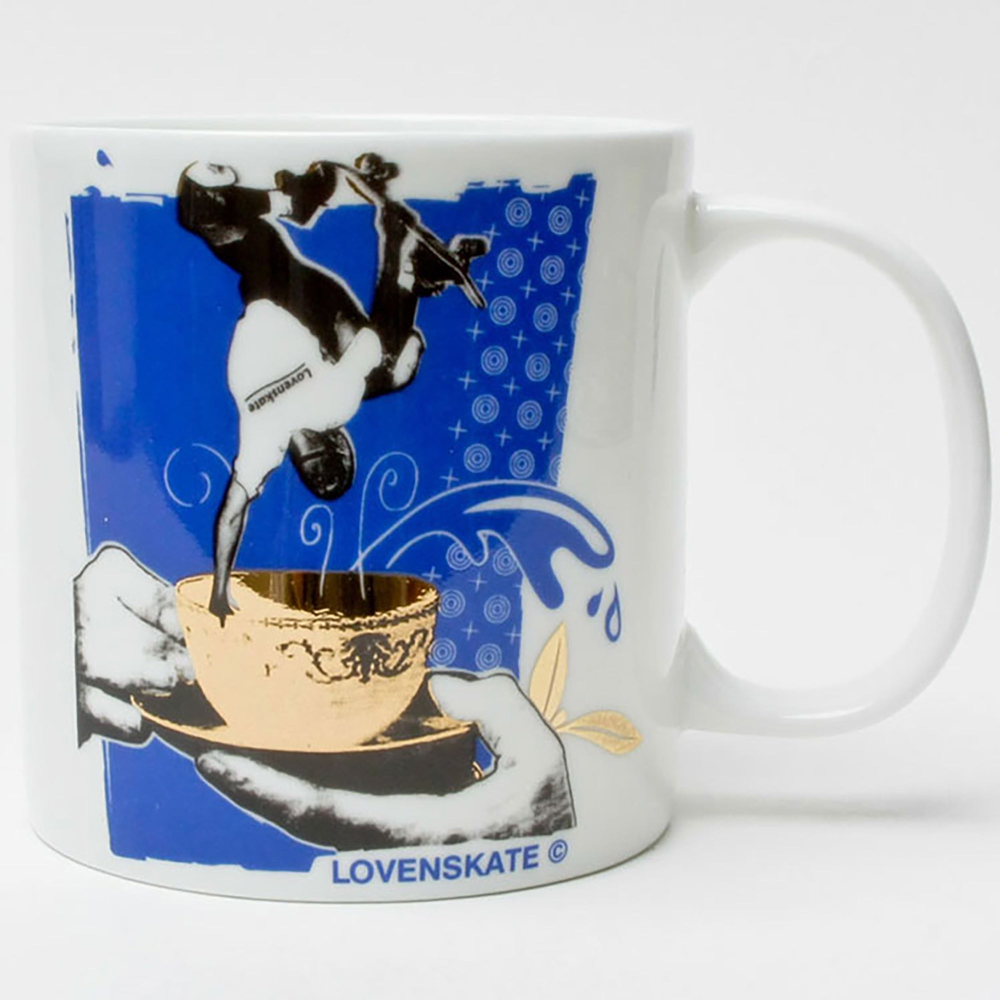 Lovenskate Drink Tea… Pint Mug