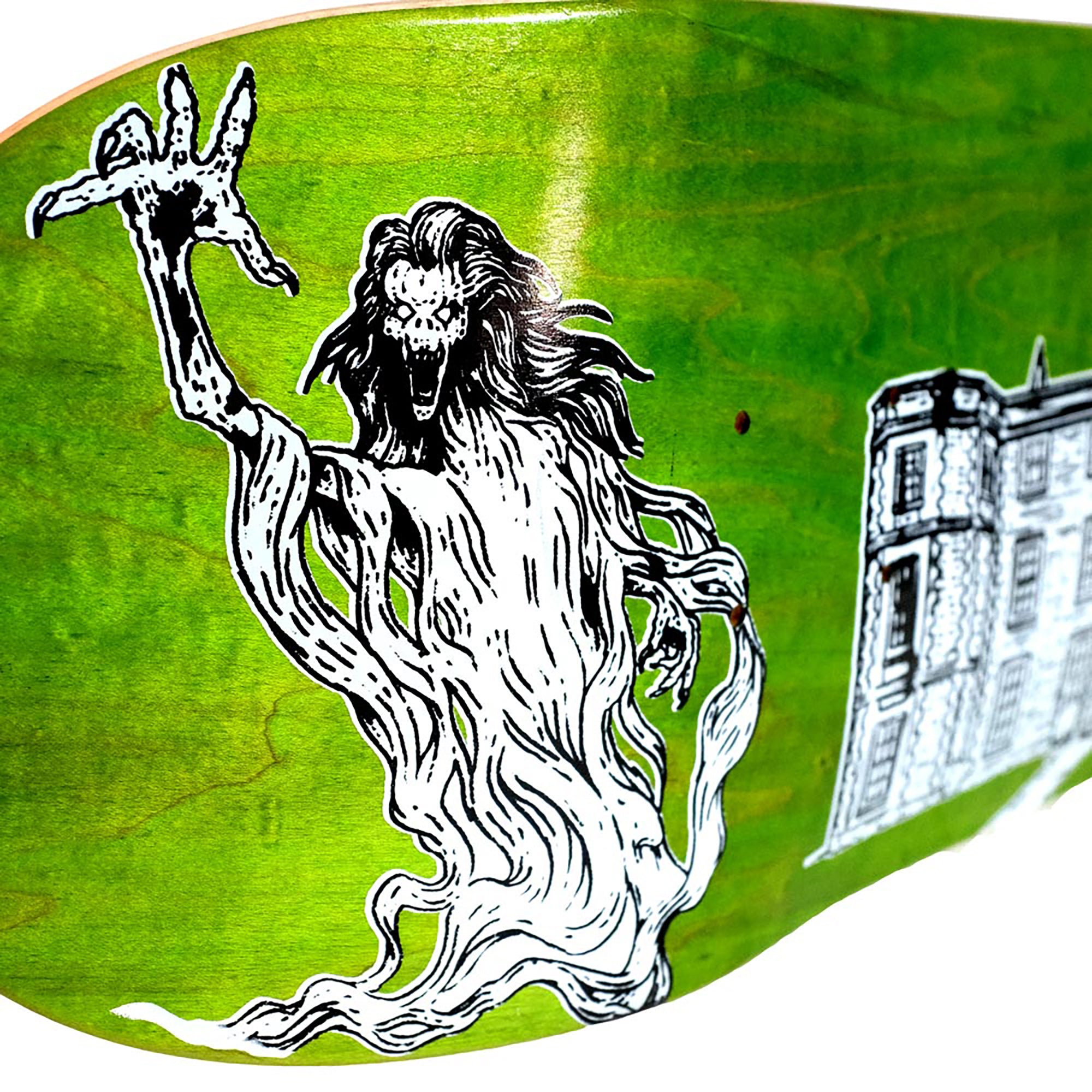 Lovenskate Haunted HQ Skateboard Deck 8.38"