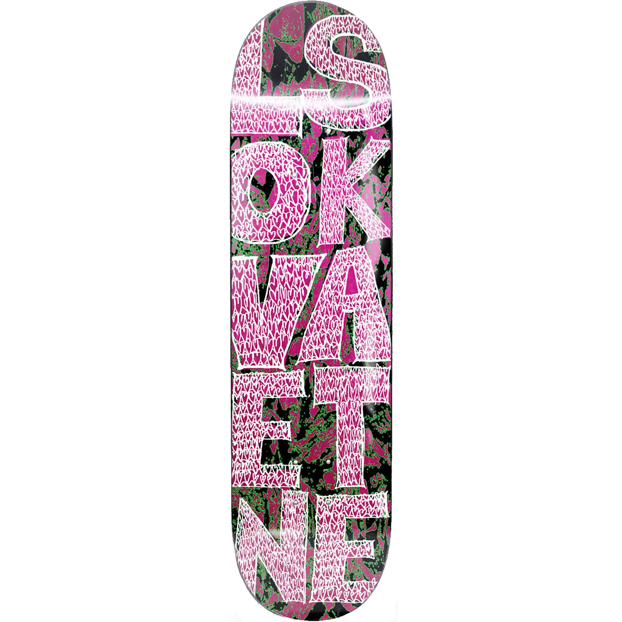 Lovenskate Scribble Heart Skateboard Deck 8.5"