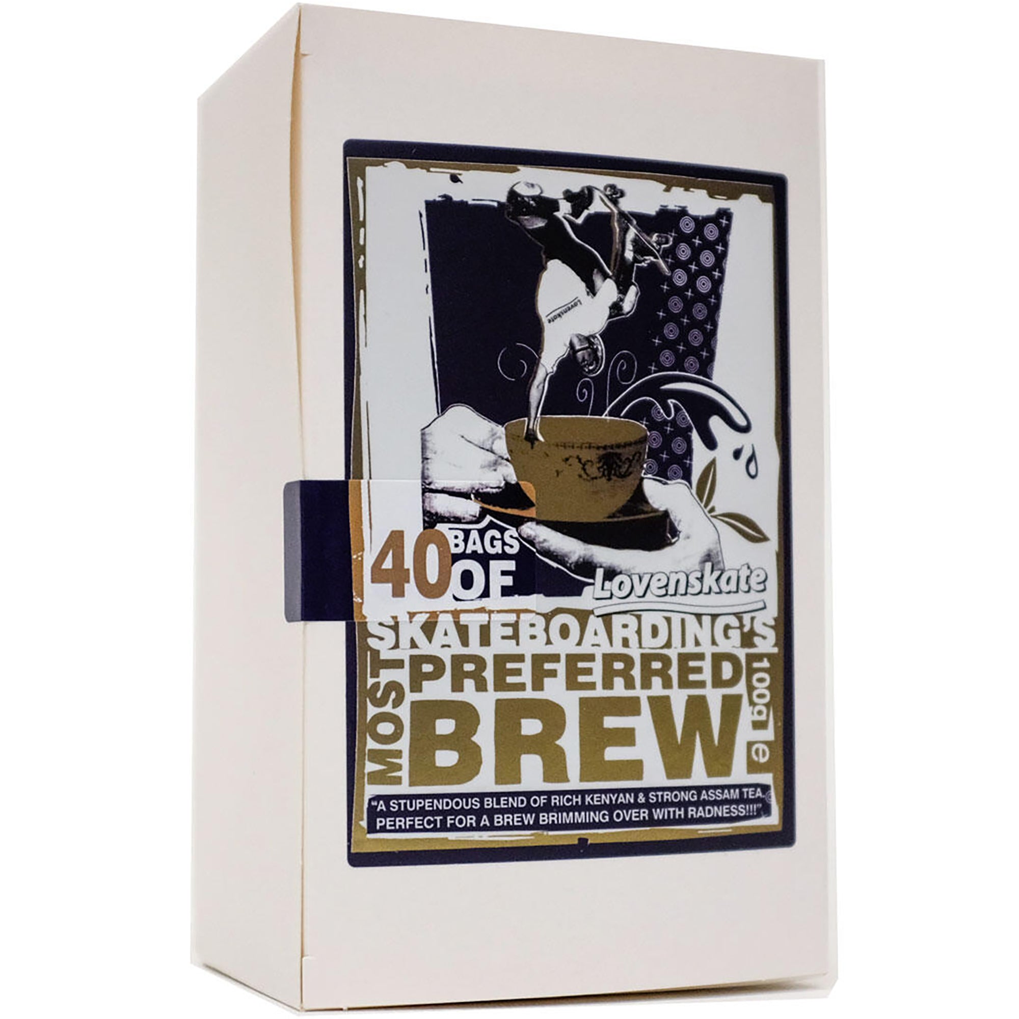 Lovenskate Skateboarding’s Most Preferred Brew! Boxed Tea
