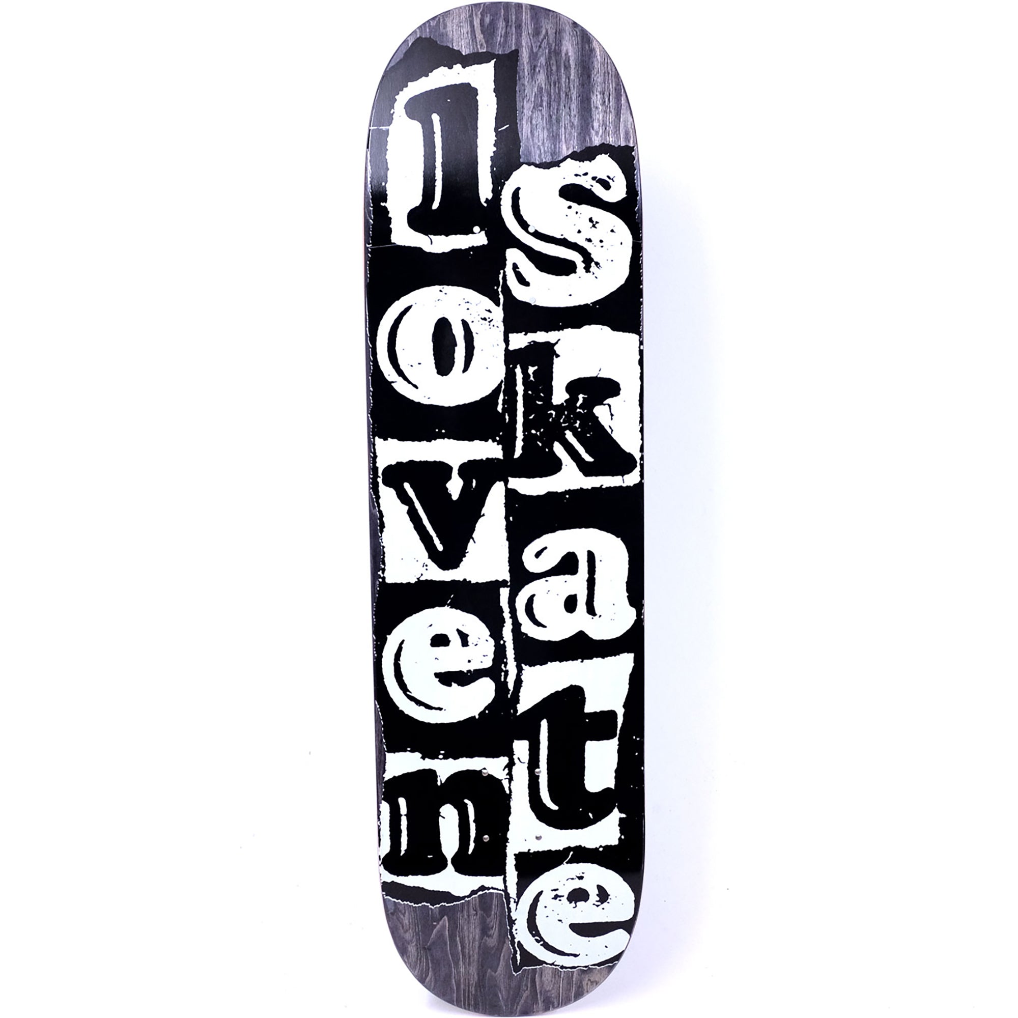 Lovenskate Tear Logo Popsicle Skateboard Deck 9"