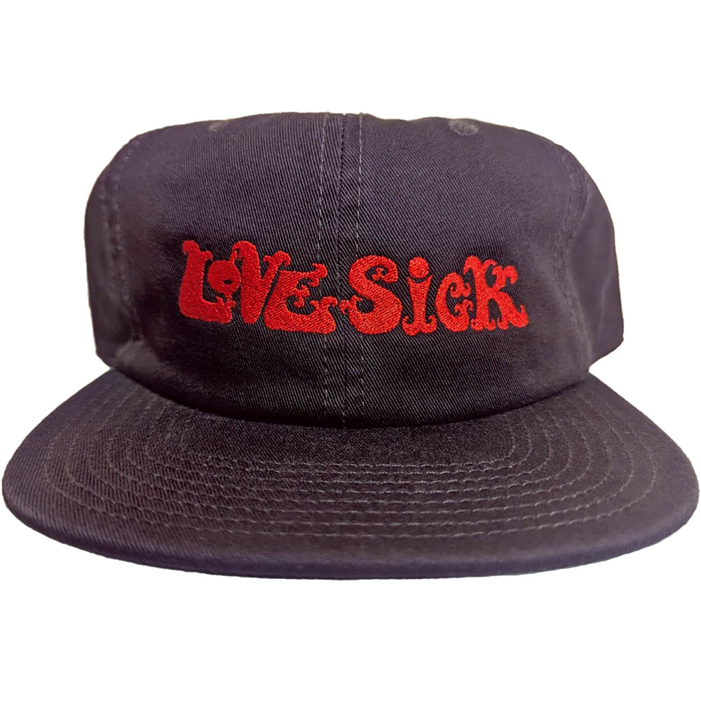 Lovesick Alone Again Hat Plum Twill