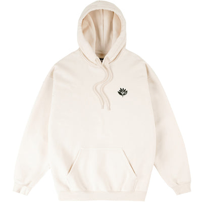 Magenta Cord Plant Hoodie Natural