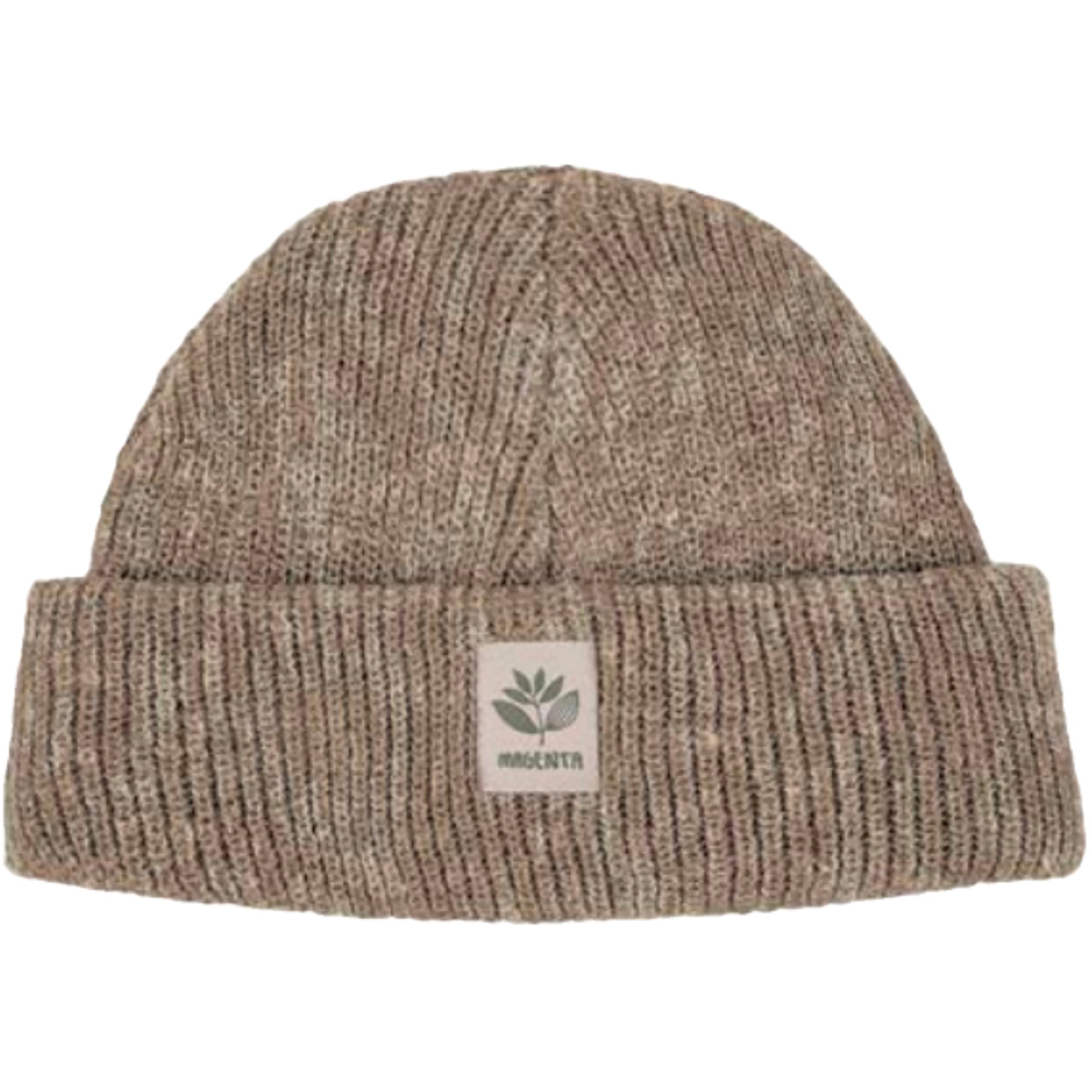 Magenta Fam Beanie Heather Oatmeal