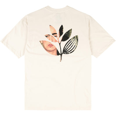 Magenta Frida Plant Tee Natural