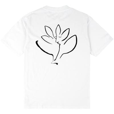 Magenta  Le Baiser Tee White