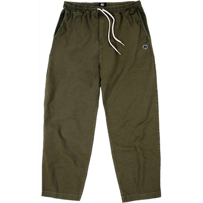 Magenta Loose Classics Pants Dark Olive