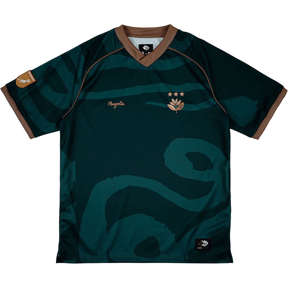 Magenta Onze Jersey Green