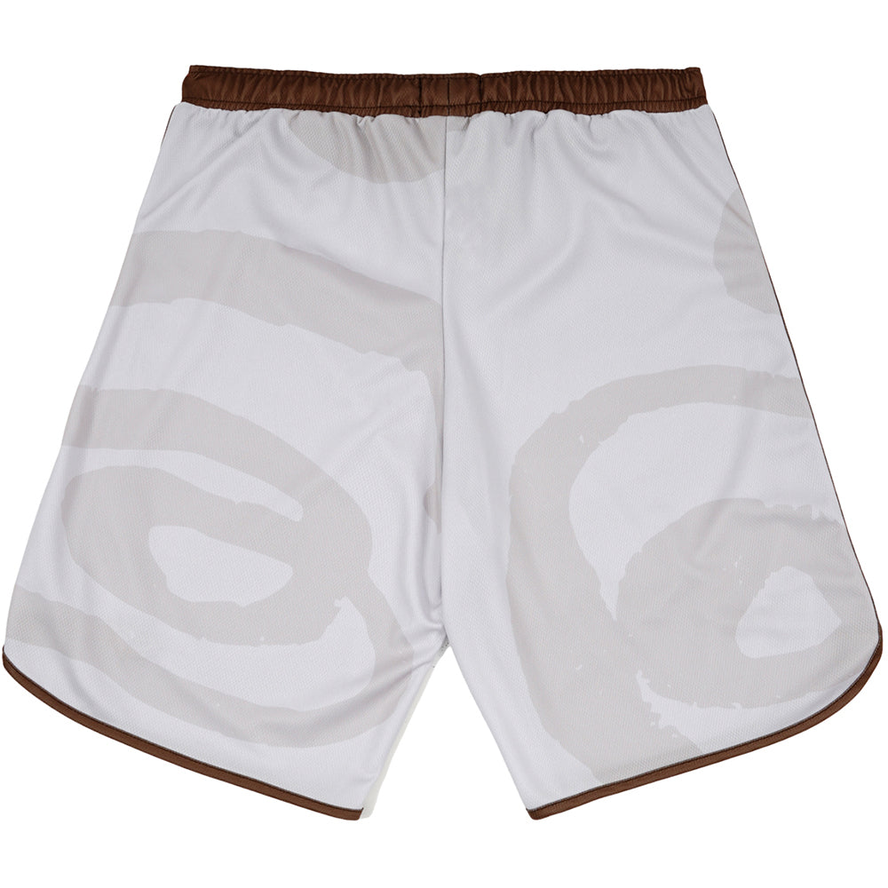 Magenta Onze Shorts White