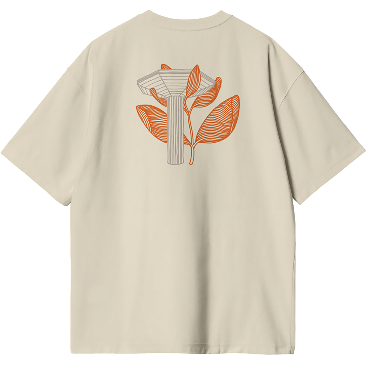 Magenta Pillar Tee Natural