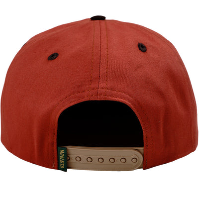 Magenta Québec Snapback Hat Brick