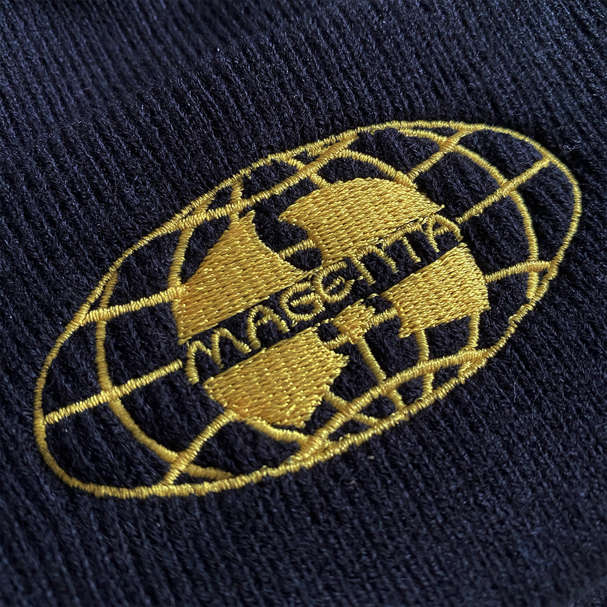 Magenta Shaolin Beanie Black