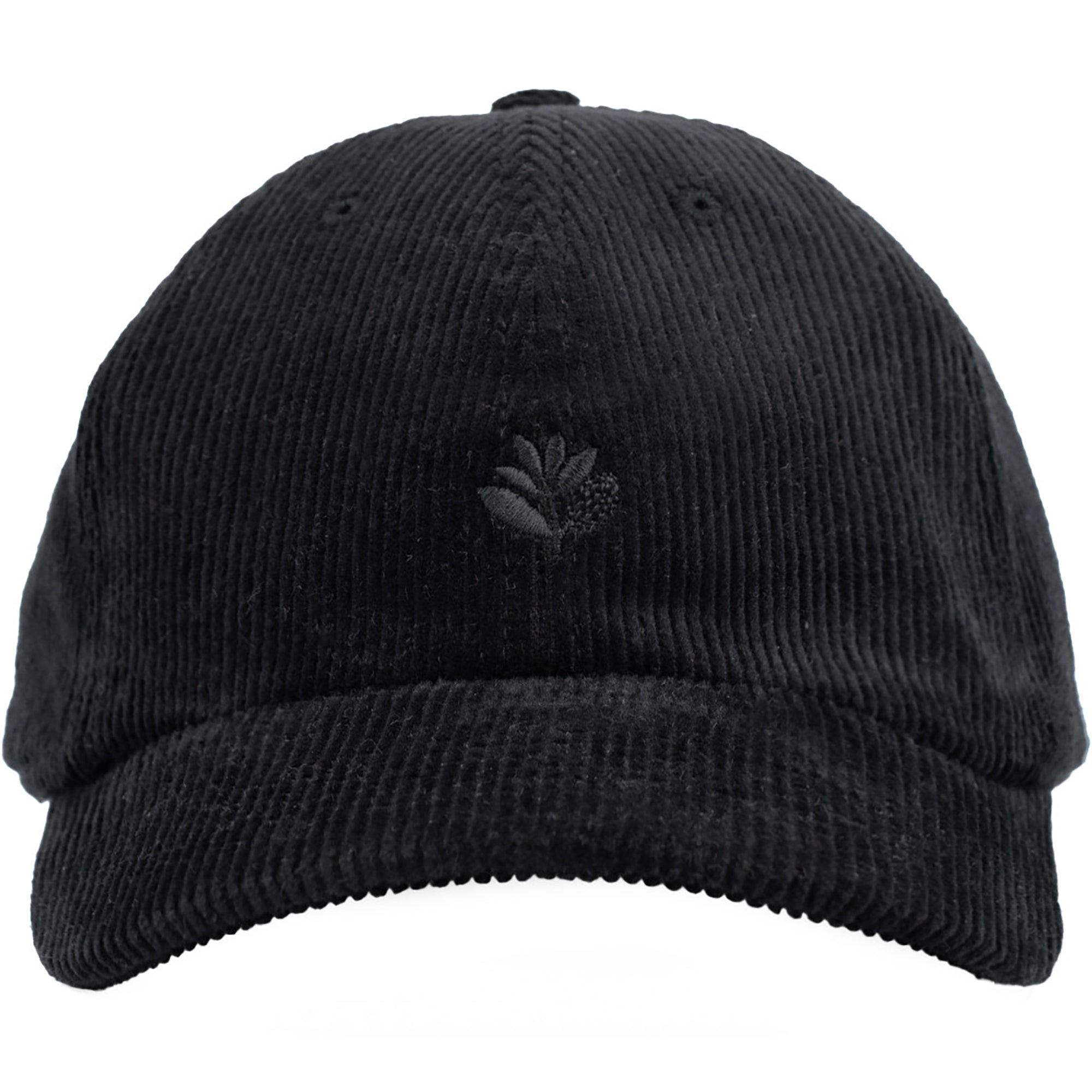Magenta Tonal Cord Dad Hat Black