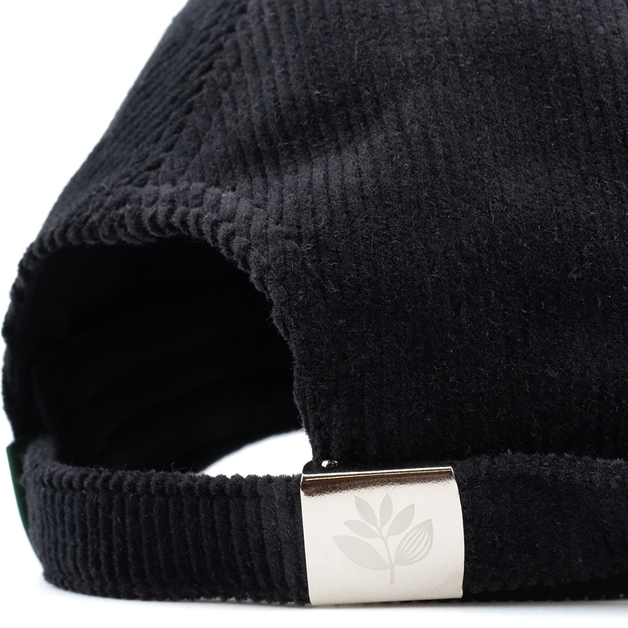 Magenta Tonal Cord Dad Hat Black