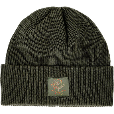 Magenta Tree Beanie Khaki