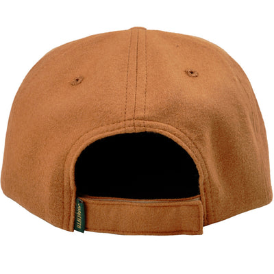 Magenta Tree Snapback Hat Brown