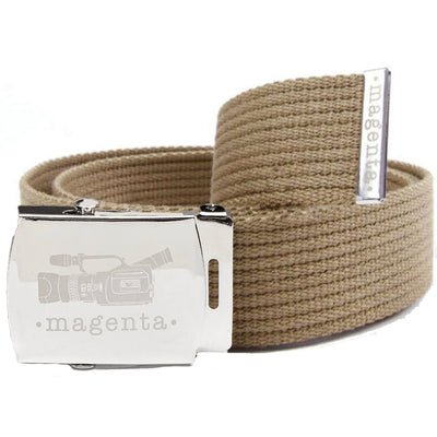 Magenta VX Clip Belt Natural