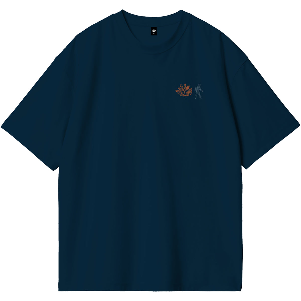 Magenta Crossroad Tee Navy