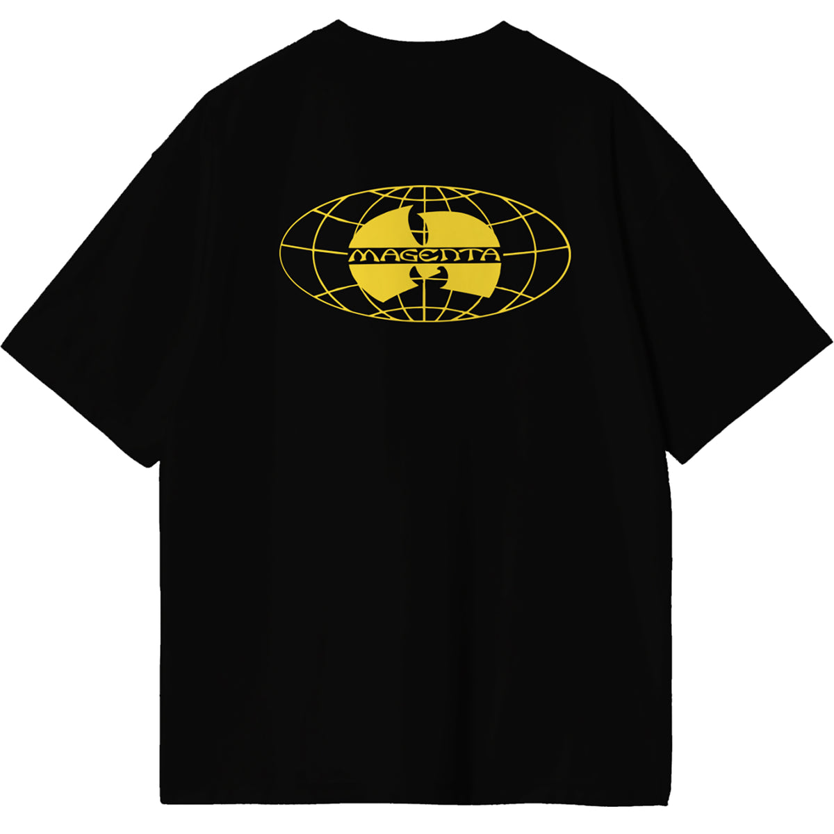 Magenta Shaolin Tee Black
