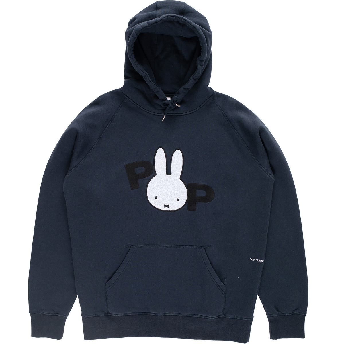 Miffy x Pop Trading Company Applique Hooded Sweat Navy